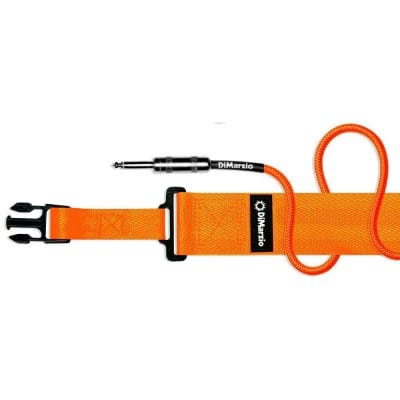 Dimarzio Ep1718ssor Cable Jack 5,4m Orange Neon