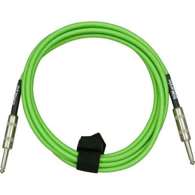 Dimarzio Ep1710ssgn Cable Jack 3m Vert Neon