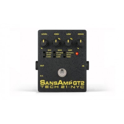 TECH21 WITHOUT AMP GT2 PREAMP FOR GUITAR