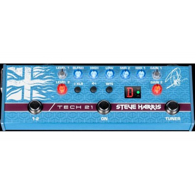 SH1 Steve Harris Signature Pedal Preamplificateur pour Basse