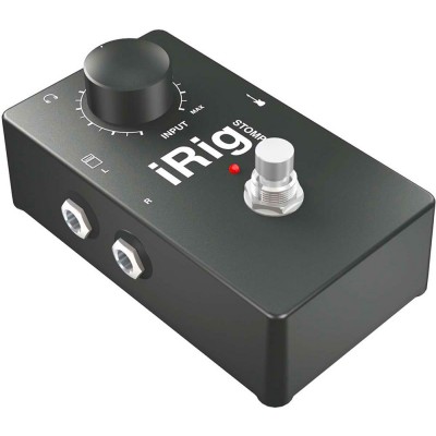 IK MULTIMEDIA IRIG STOMP PEDALE D'ENCLENCHEMENT D'EFFET POUR APPAREILS MOBILES IOS