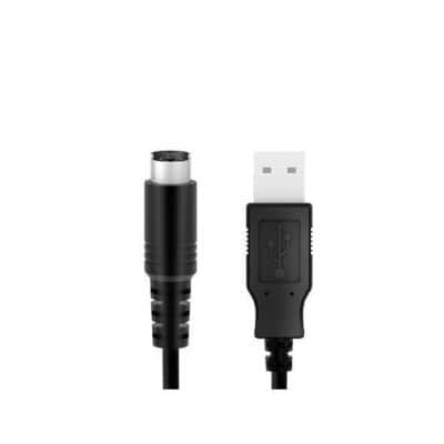 CABLE USB (MALE) VERS MINI-DIN (FEMELLE) 60CM