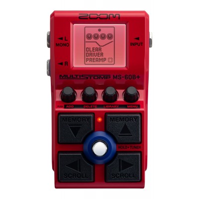 ZOOM MS-60B+ Multieffets Basse