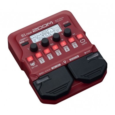 ZOOM B1 FOUR MULTIEFFET POUR BASSE