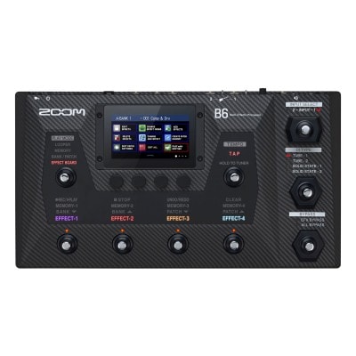 ZOOM B6 MULTIEFFECT BASS