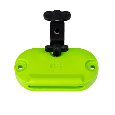 PERCUSSION BLOCK, HIGH PITCH, NEON GREEN
