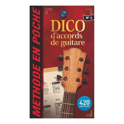 MUSIC EN POCHE - DICTIONNAIRE D'ACCORDS POUR GUITARE