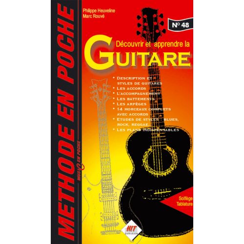 DECOUVRIR ET APPRENDRE LA GUITARE - MUSIC EN POCHE