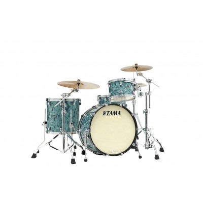 Starclassic Maple Rock 22 Chrome / Turquoise Pearl