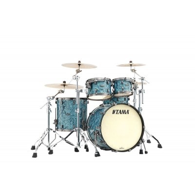 STARCLASSIC MAPLE STAGE 22 SMOKED BLACK NICKEL / TURQUOISE PEARL