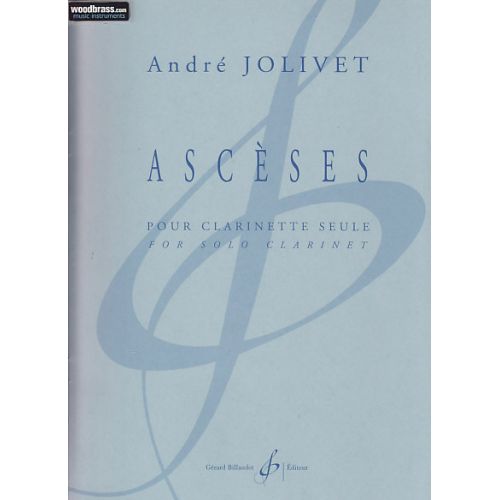 JOLIVET A. - ASCESES - CLARINETTE