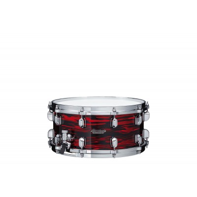 STARCLASSIC MAPLE 14X6.5 SNARE DRUM, CHROME SHELL HARDWARE RED OYSTER
