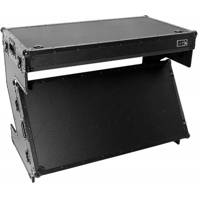 Table DJ Workstation Z Wheel Black