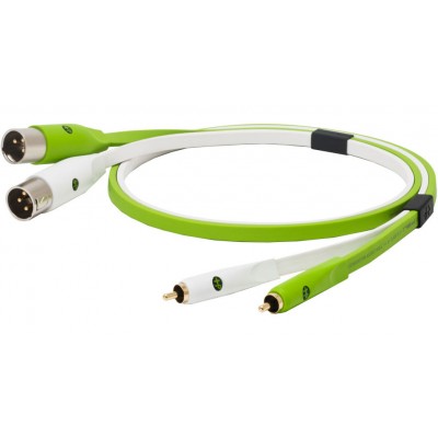 Oyaide Cable Stereo 2 Xlrm - 2 Rca 1m
