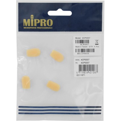 Set of 4 windshields for MU 55 microphone
