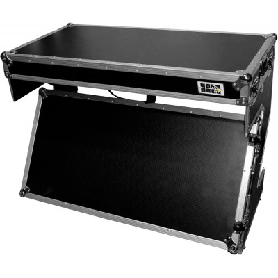 Table DJ Workstation Z Wheel Silver