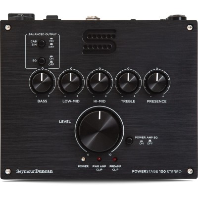 SEYMOUR DUNCAN EFFECTS PowerStage 100 Stéréo Black
