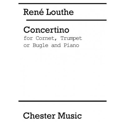 LOUTHE RENE - CONCERTINO - TROMPETTE & PIANO