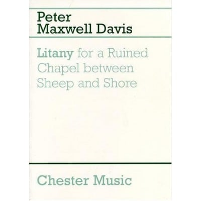 PETER MAXWELL DAVIS - LITANY FOR A RUINED CHAPEL BETWEEN SHEEP AND SHORE - TROMPETTE