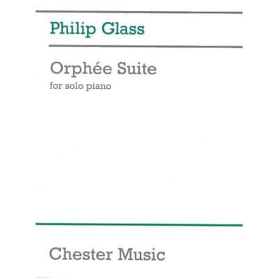GLASS PHILIP - ORPHEE SUITE - PIANO SOLO
