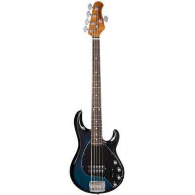 STINGRAY SPECIAL 5 - PACIFIC BLUE BURST - ROASTED MAPLE/ROSEWOOD - BLACK PG - CHROME