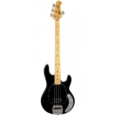 Retro '70S Stingray Bass - Black - Ml - Black Pg