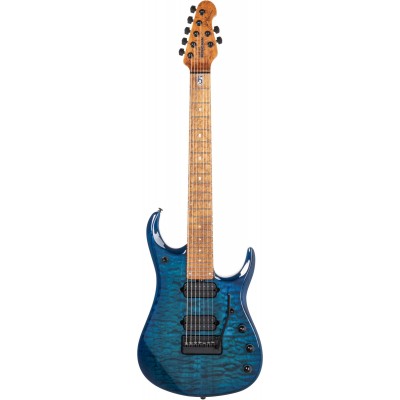 MUSIC MAN JP15 7 String - Ultramarine Quilt
