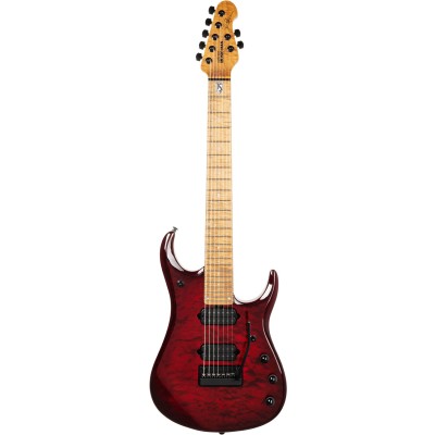 MUSIC MAN JP15 7 String - Red Tide Quilt