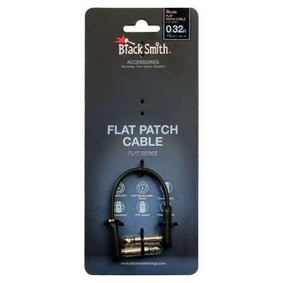 BLACK SMITH STRINGS Cable Patch 0.10M Jacks Coude