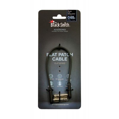 BLACK SMITH STRINGS Cable Patch 0.20M Jacks Coude