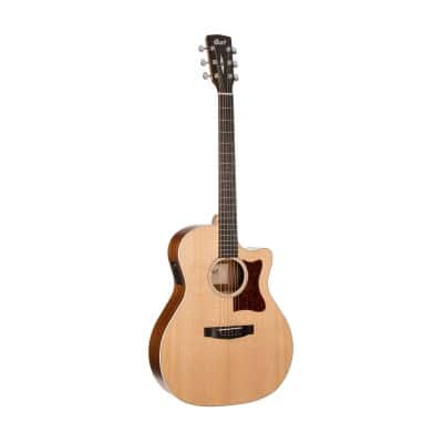 CORT GUITARE GA1E NATUREL PORES OUVERTS