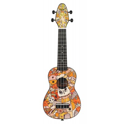 KEIKI BY ORTEGA Pack Ukulele Soprano Keiki Voodoo Puppet