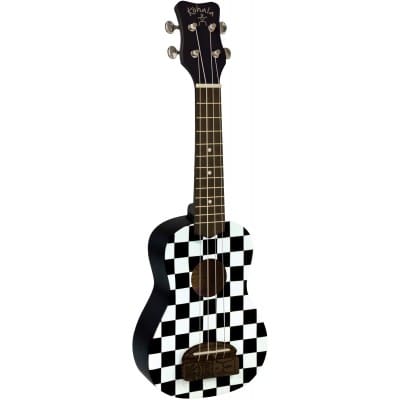 ukulele soprano kohala tiki damier