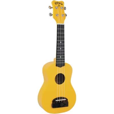 UKULELE SOPRANO KOHALA TIKI YELLOW