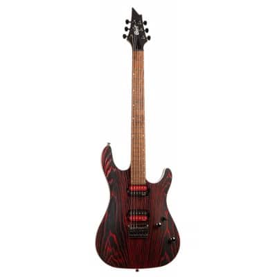 Cort Kx300 Etched Black - Red