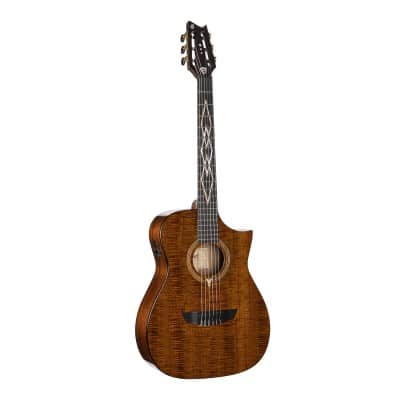 GUITARE LUXE NYLON NATUREL BRILLANT