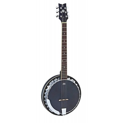 ORTEGA Banjo 6 Cordes Electro Noir