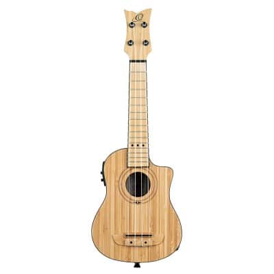 UKULELE SOPRANO BAMBOU MASSIF EQ