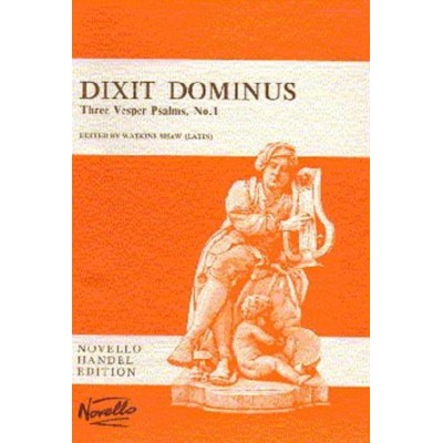 HANDEL G.F. - DIXIT DOMINUS - VOCAL SCORE