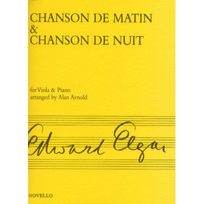 ELGAR - CHANSON DE MATIN AND CHANSON DE NUIT (VIOLA/PIANO)