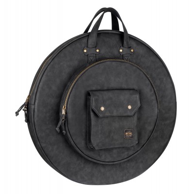 MEINL CYMBAL BAG 22 LEATHERLIKE BLACK
