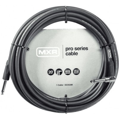 PRO JACK/JACK INSTRUMENT CABLES 6M ELBOW