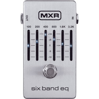 MXR M109S EGALISEUR GRAPHIQUE 6 BANDES SILVER