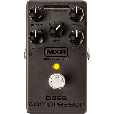 MXR BASS COMPRESSOR M87B BLACKOUT LIMITED EDITION
