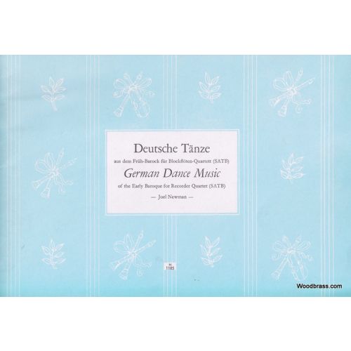 HEINRICHSHOFEN DEUTSCHE TäNZE AUS DEM FRüH-BAROCK - QUATUOR DE FLUTES A BEC (SATB)