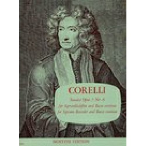  Corelli Arcangelo - Sonata A-moll - Flute A Bec Soprano Et Bc