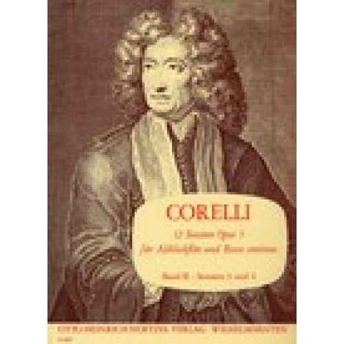 CORELLI A. - 12 SONATEN O.5 VOL. II - SONATEN 3 ET 4 