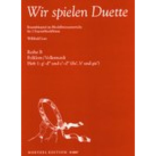 HEINRICHSHOFEN LUTZ W. - WIR SPIELEN DUETTE VOL.1 - ENSEMBLESPIEL IM BLOCKFLöTENUNTERRICHT