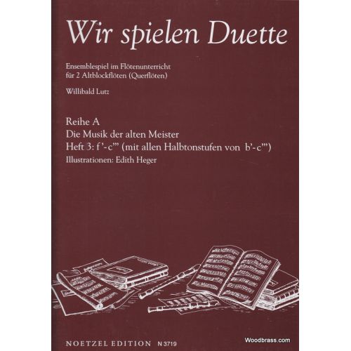 HEINRICHSHOFEN WIR SPIELEN DUETTE VOL.3 - 2 FLB ALTO