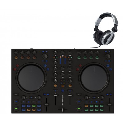 Traktor MX2 + Auscultadores HPDJ-500